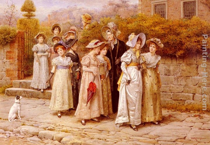 George Goodwin Kilburne Miss Pinkertons Academy
